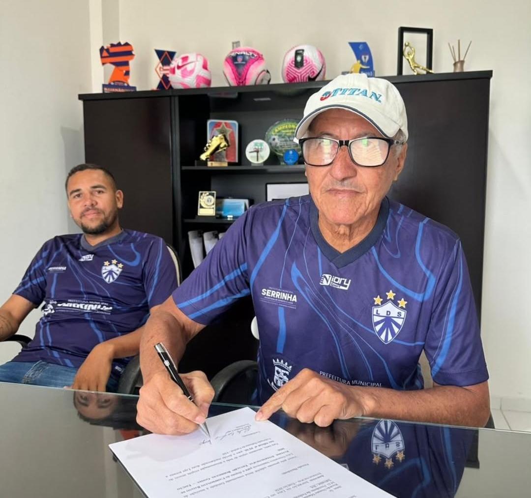 Serrinha está confirmada no Intermunicipal 2026; Presidente da Liga confirma treinador e planejamento