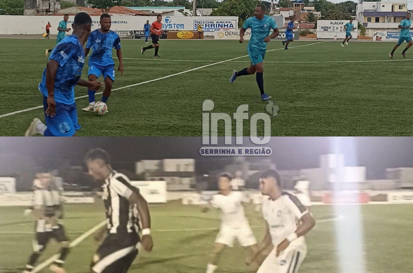 Talentos da Serra e Botafogo vencem na abertura do Serrinhense Série A