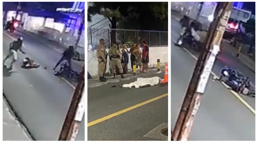 Vídeo: homem é assassinado durante ação criminosa no bairro de Brotas, em Salvador