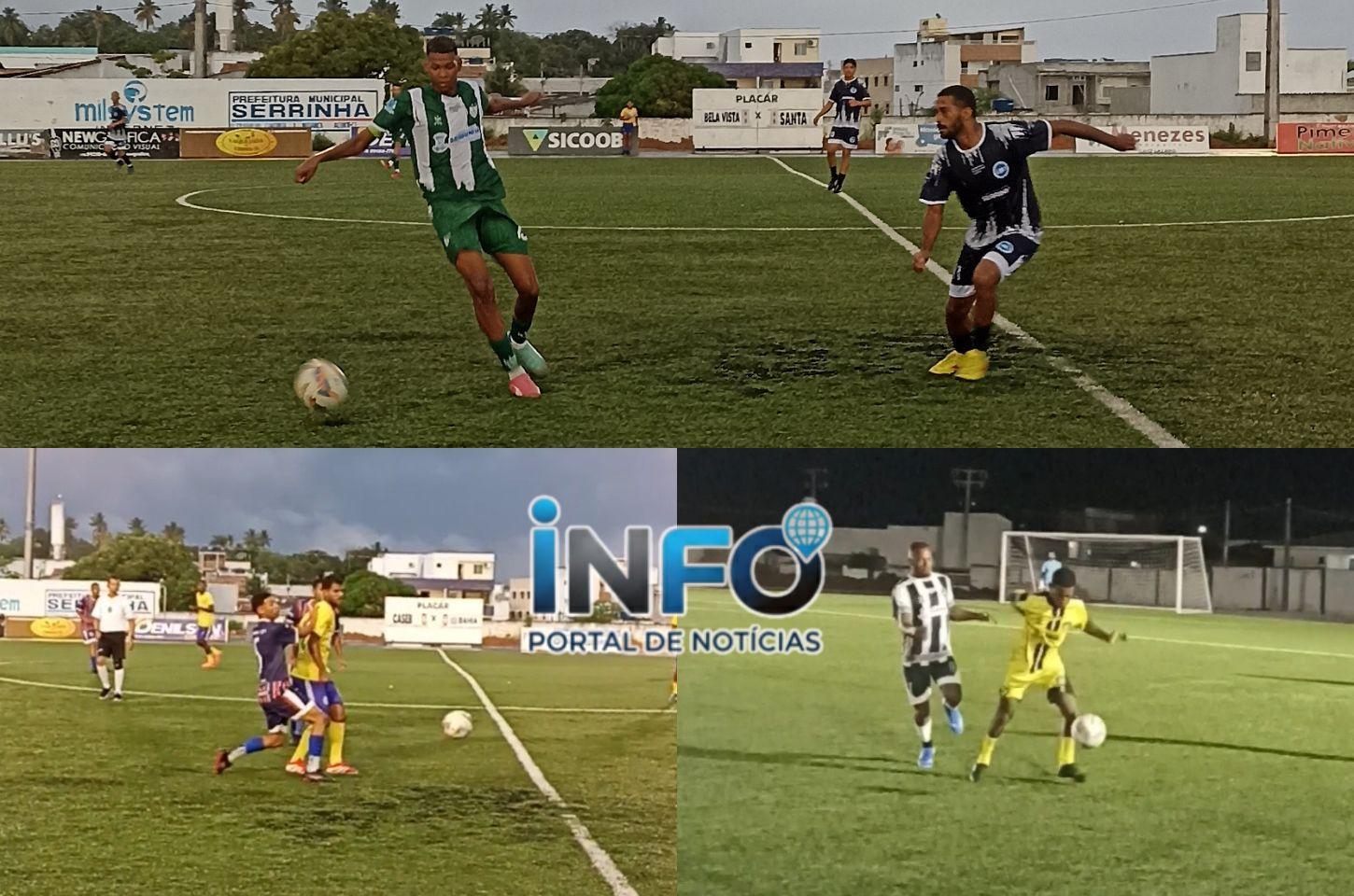 Primeira fase do Serrinhense Série A chega ao fim e define classificados, eliminados e rebaixado
