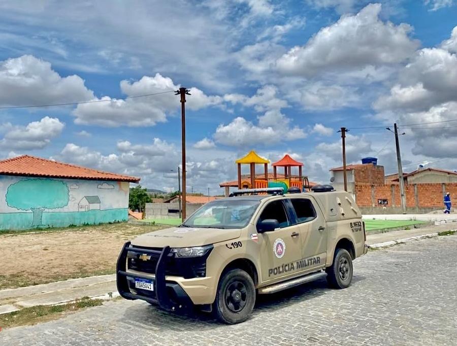 Suspeito é conduzido por agressão na zona rural de Serrinha