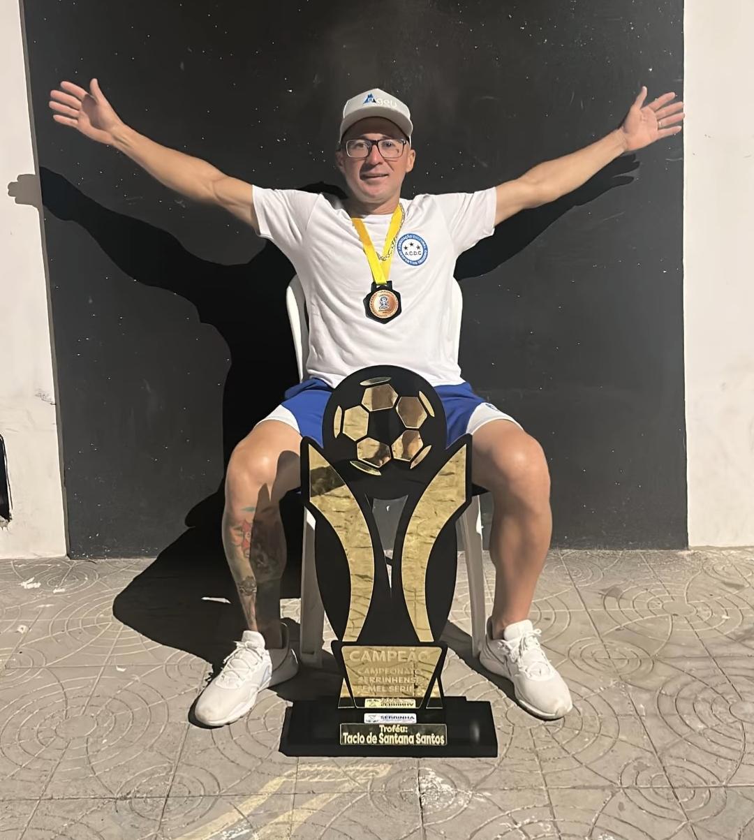 “‘Esse troféu é dos meus guerreiros