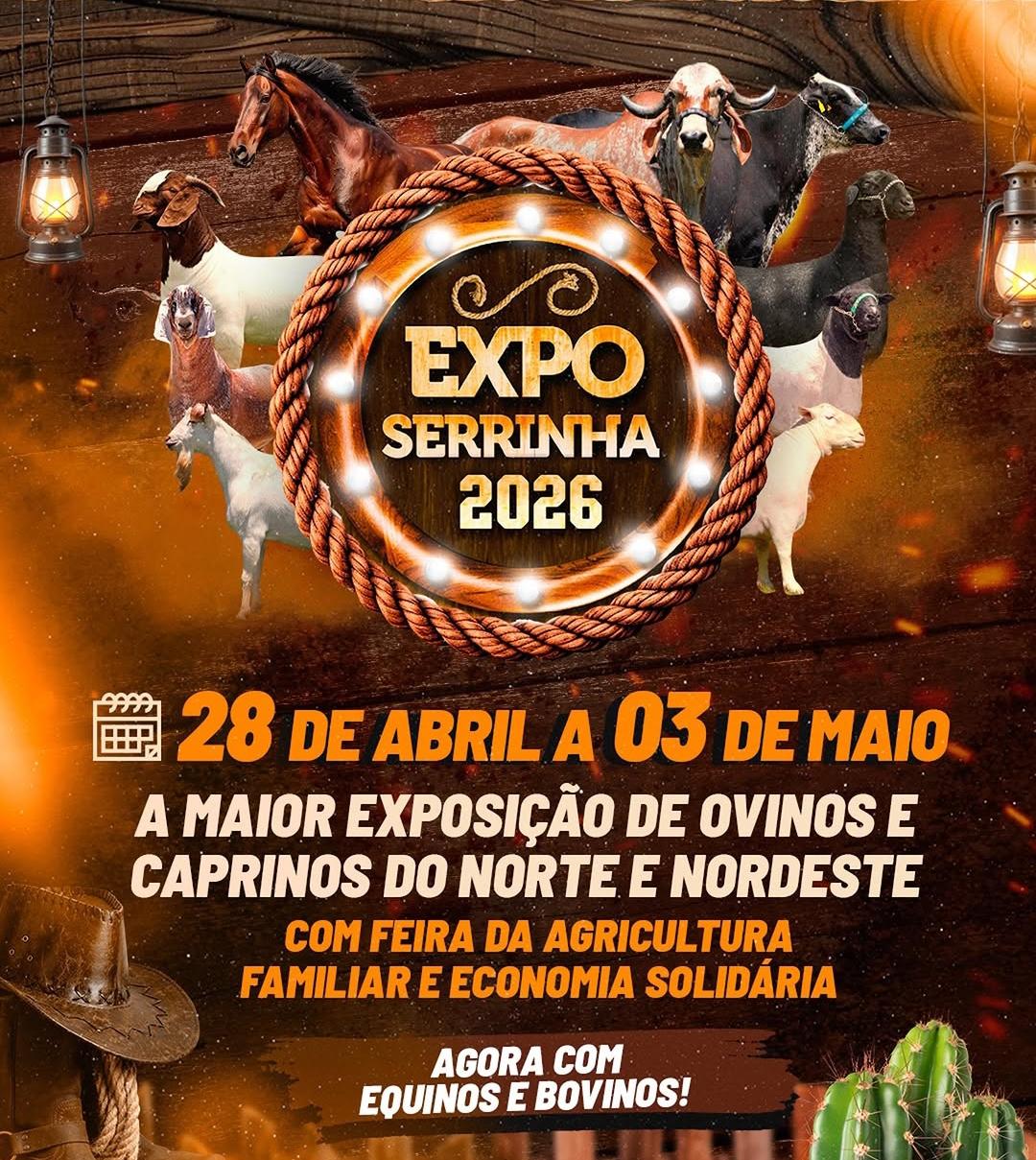 ExpoSerrinha ganha novas exposições, volta para local de origem e tem primeira atração musical confirmada