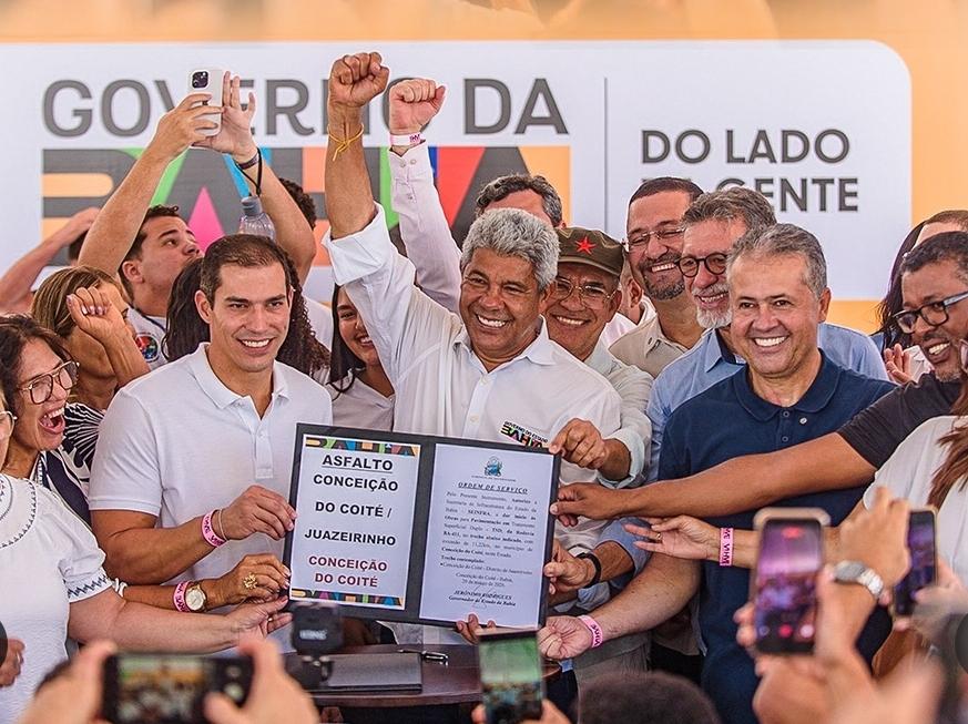 Governador Jerônimo anuncia pacote de mobilidade urbana e obras em rodovias durante visita a Coité