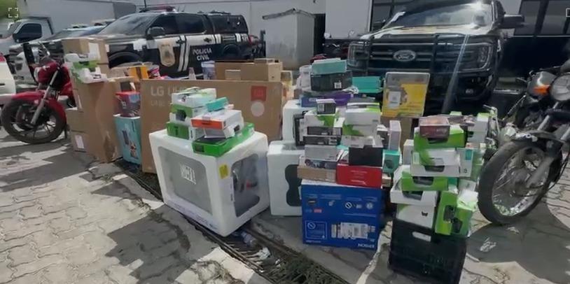 Motorista é flagrado em esquema de desvio de mercadorias e acaba preso na Bahia