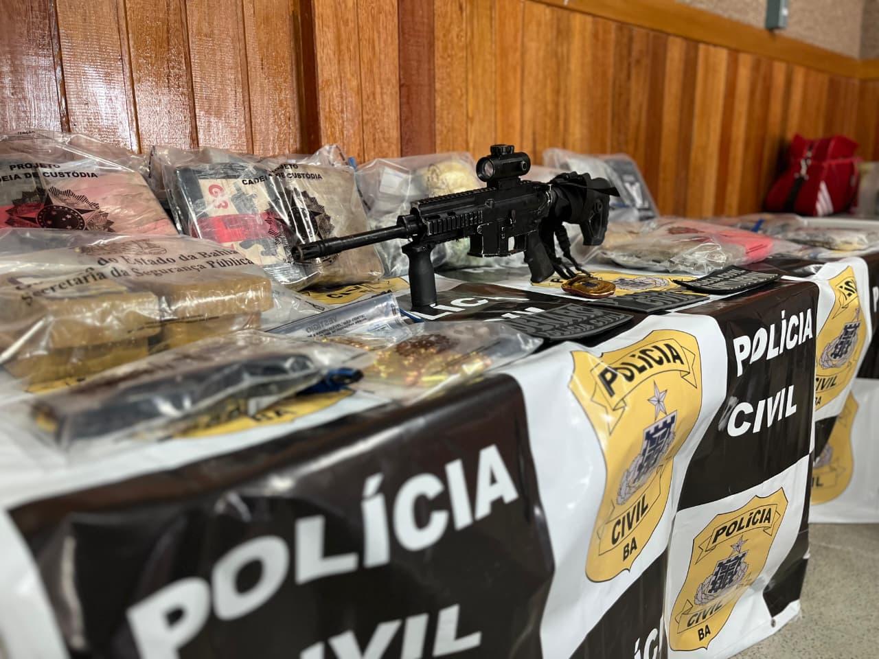 Operação “Cavalo de Troia” desmantela grupo criminoso e apreende arsenal milionário em Feira de Santana