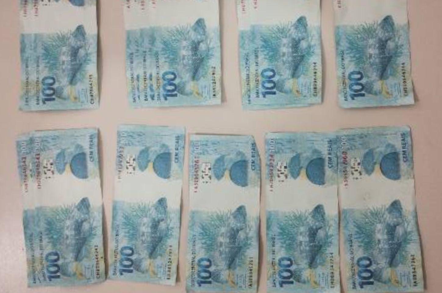Homem é detido após ser flagrado com mais de R$ 1.400 em cédulas falsas na região do sisal