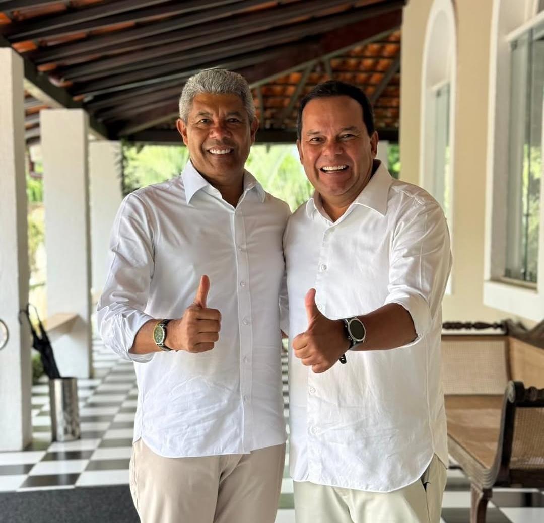 Jerônimo confirma Geraldo Júnior como vice e oficializa chapa para disputa à reeleição na Bahia