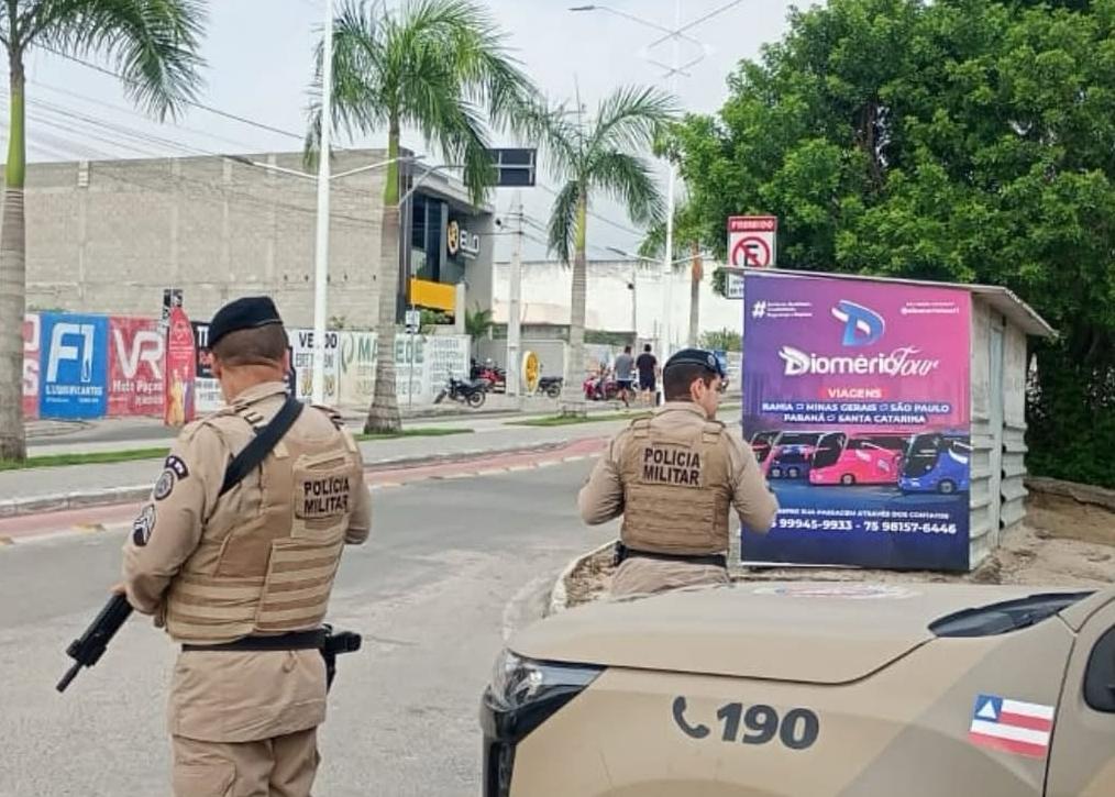PM divulga nota sobre ocorrência que deixou homem ferido na BA-409 entre Coité e e Serrinha