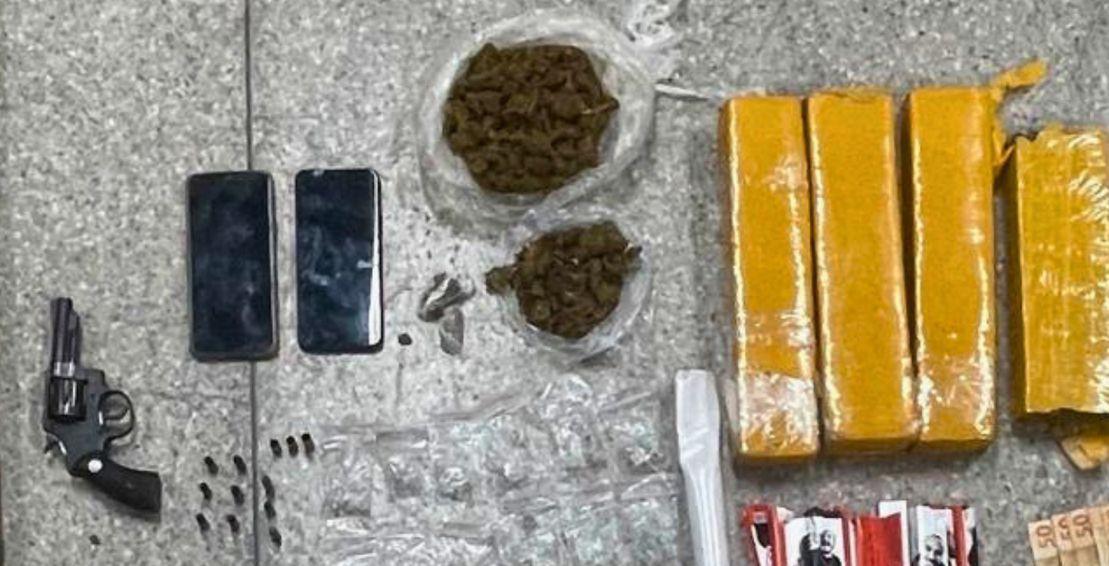 Suspeito morre após confronto com a polícia e material ilícito é apreendido na região do sisal