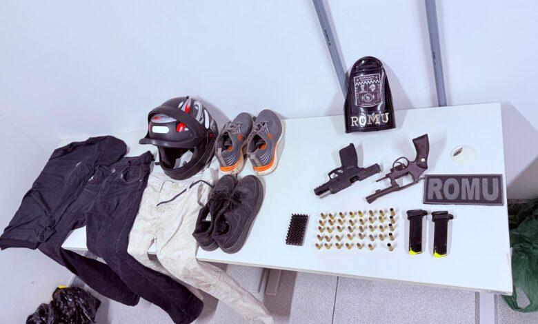 Suspeitos fogem e abandonam armas após homicídio em Tucano