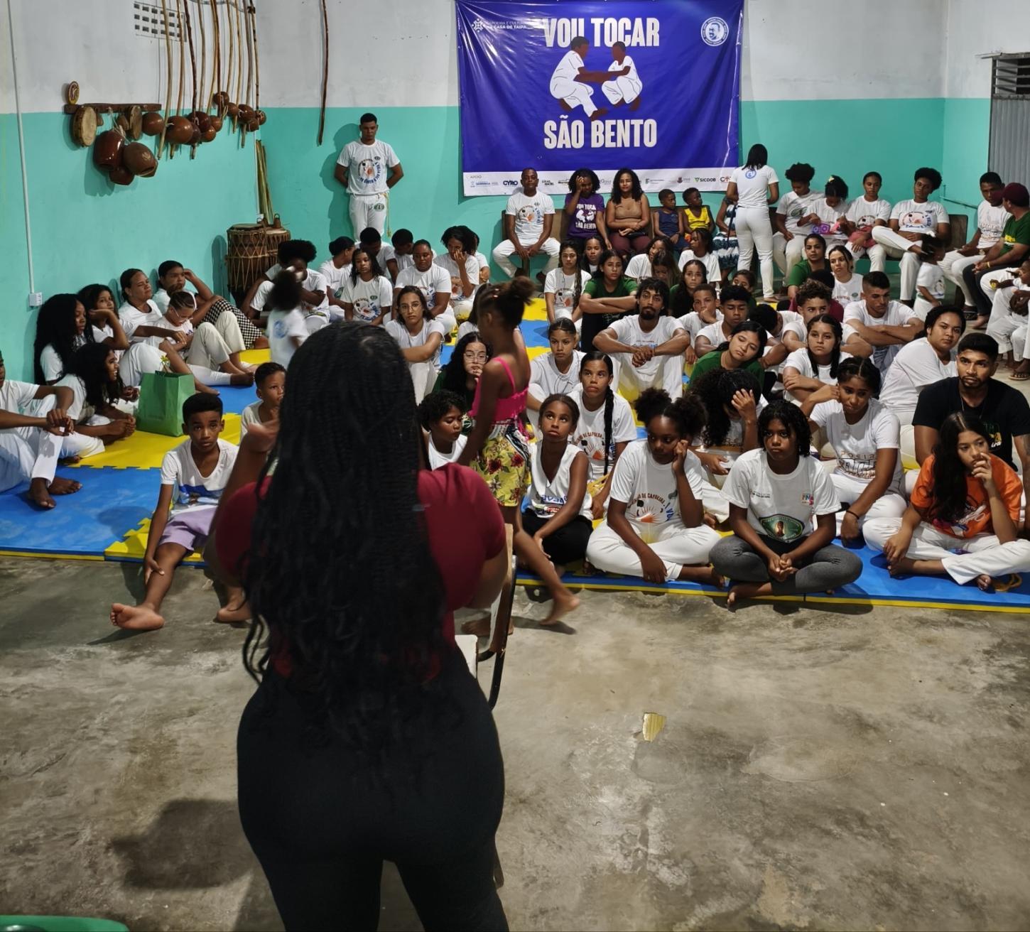 Capoeira Lendário de Palmares ganha destaque com o Projeto Casa de Taipa em Serrinha