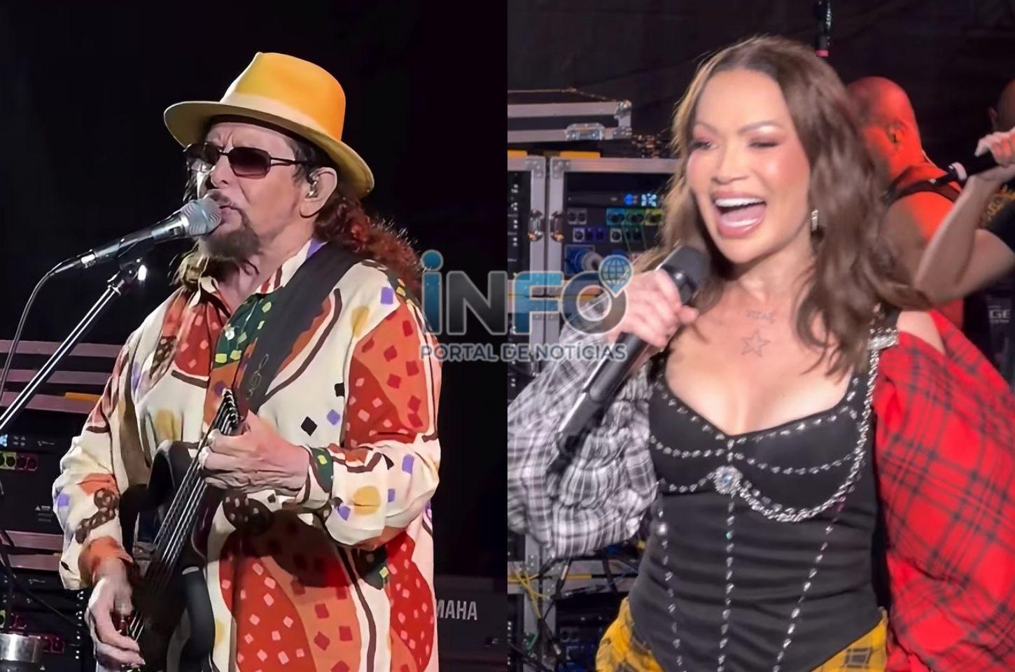 Geraldo Azevedo e Solange Almeida atraem multidão para a abertura do São Pedro de Serrinha