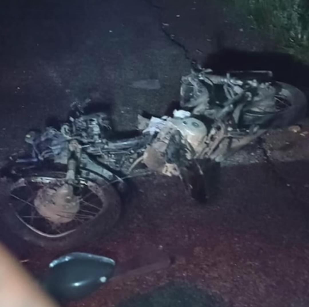 Motociclista fica gravemente ferido após colisão envolvendo caminhão na BR-116 Norte