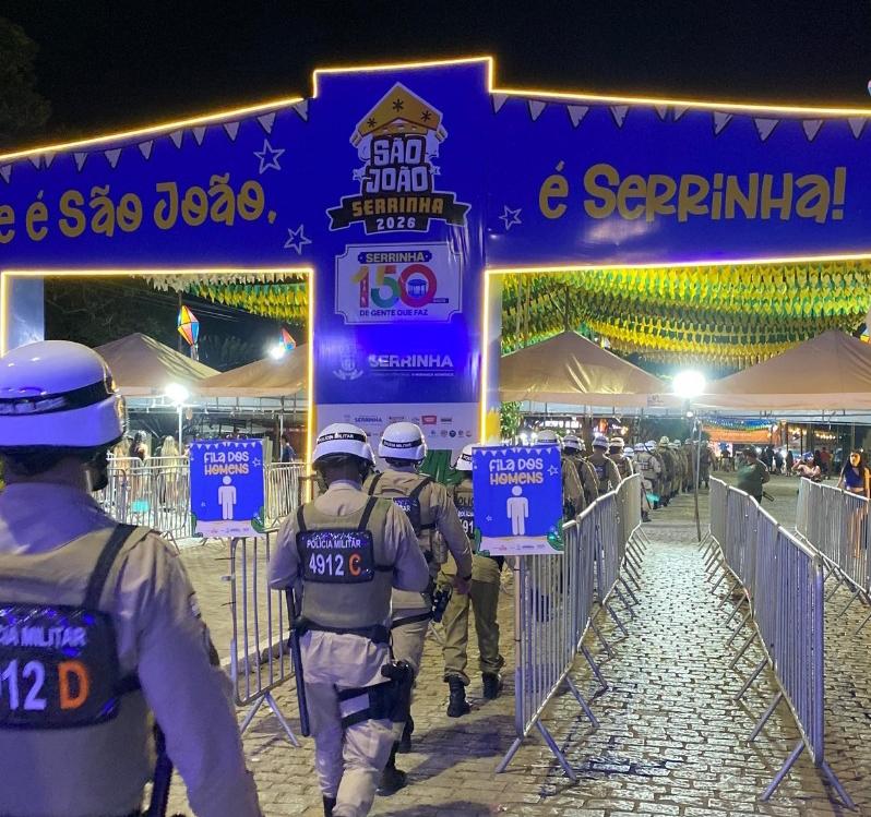 PM registra apenas duas ocorrências de maior relevância no São João de Serrinha; Confira
