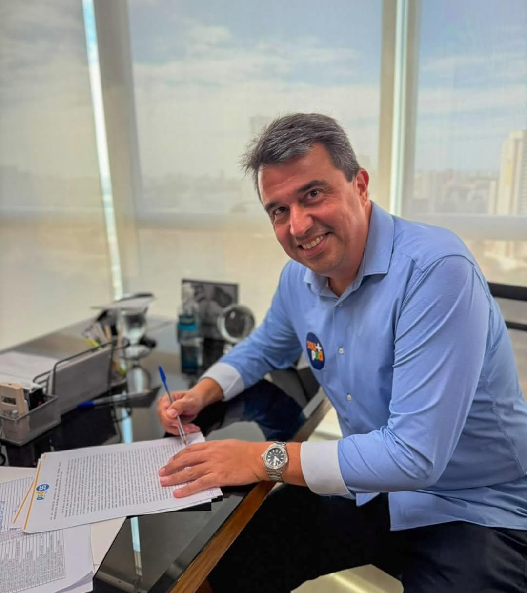 Adriano Lima tem candidatura a deputado Federal oficializada pelo PSD: 