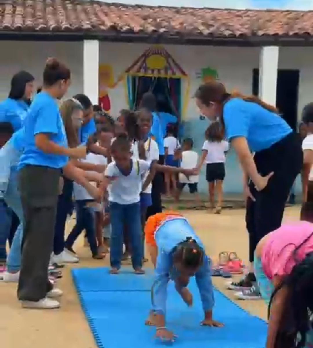 Busca Ativa Escolar leva atividades culturais à comunidade de Mombaça, em Serrinha