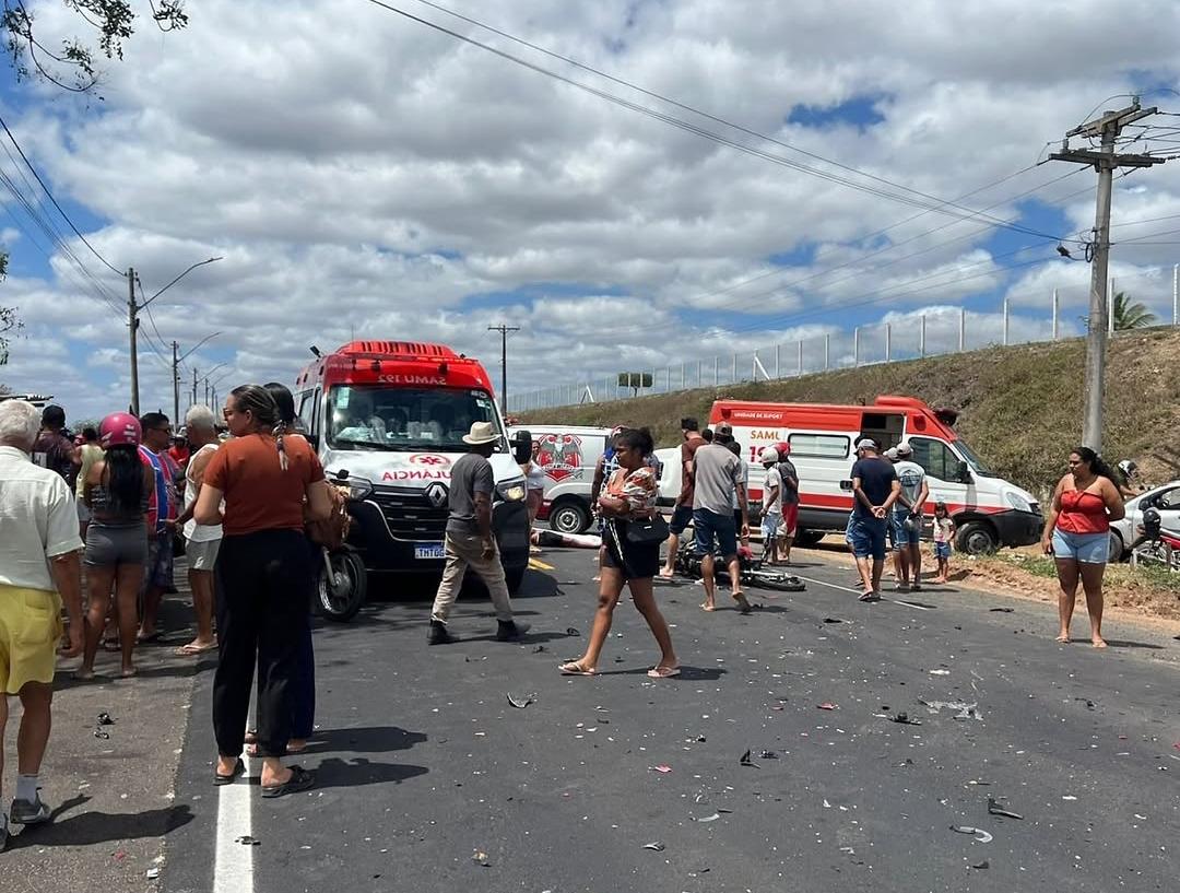 Conceição do Coité registra ao menos 9 acidentes e três mortes em pouco mais de 24 horas