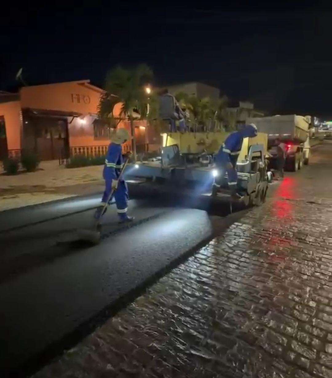 Prefeitura de Serrinha inicia pavimentação asfáltica de mais uma via de acesso para BR-116 Norte