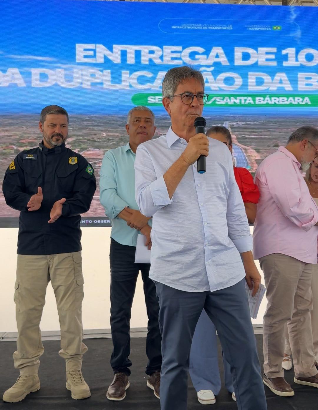Secretário de Infraestrutura da Bahia revela prazo para entrega total da duplicação da BR-116 Norte entre Serrinha e Santa Bárbara