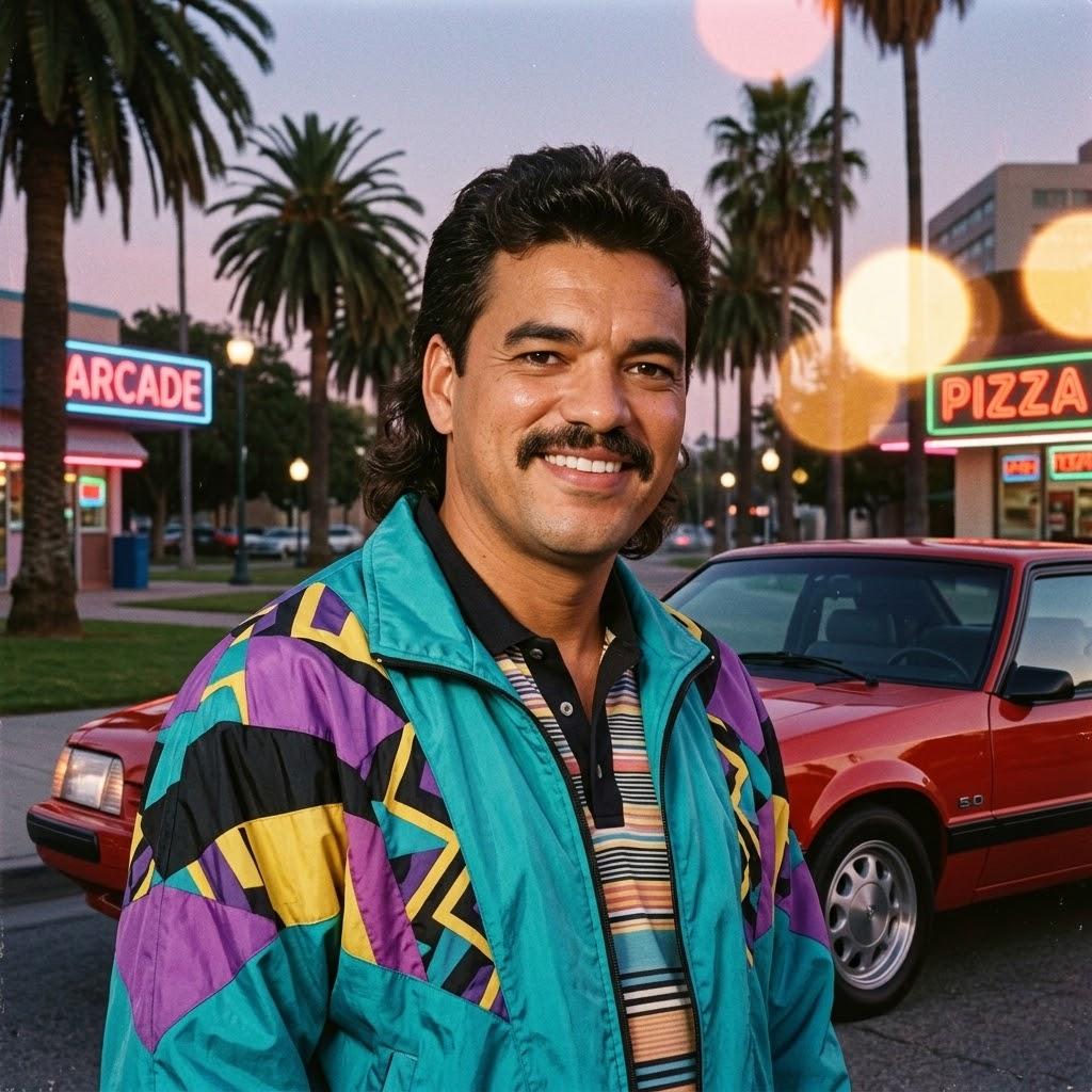 Trend dos anos 80 viraliza nas redes sociais; veja como criar sua foto com IA