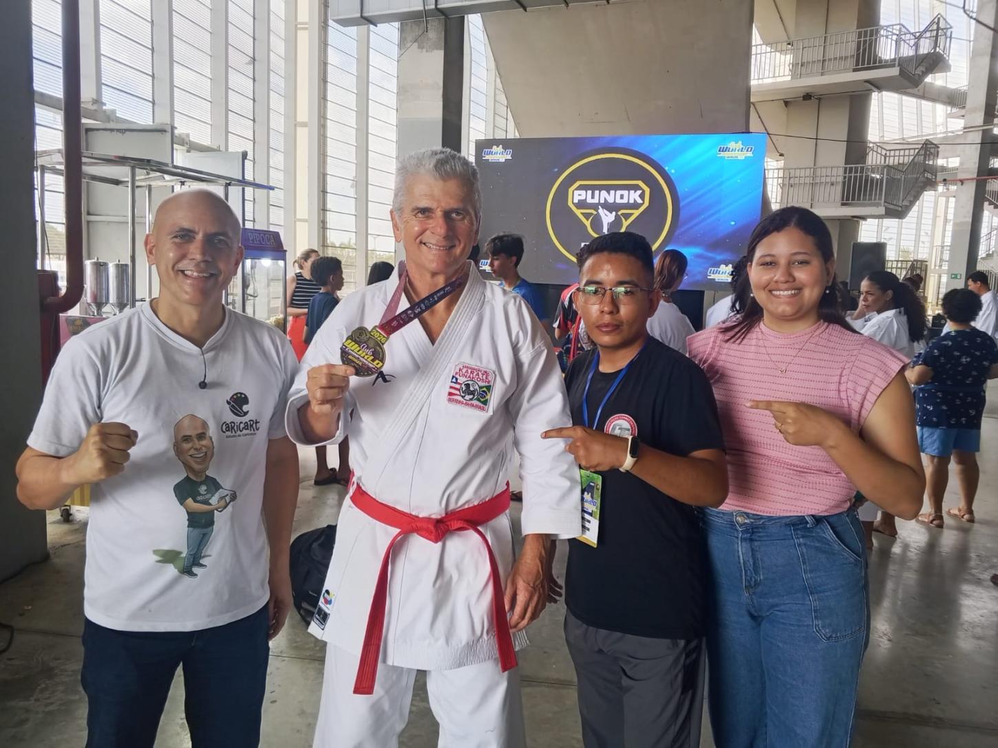 Atleta de Serrinha conquista ouro no Mundial de Karatê de Clubes em Fortaleza