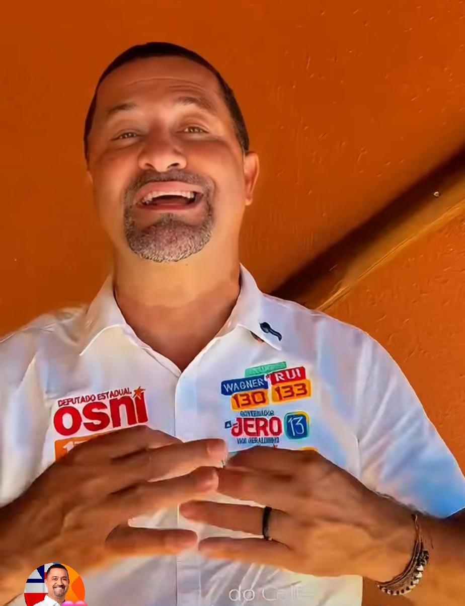 É tri! Osni Cardoso chega ao terceiro mandato consecutivo como Deputado Estadual