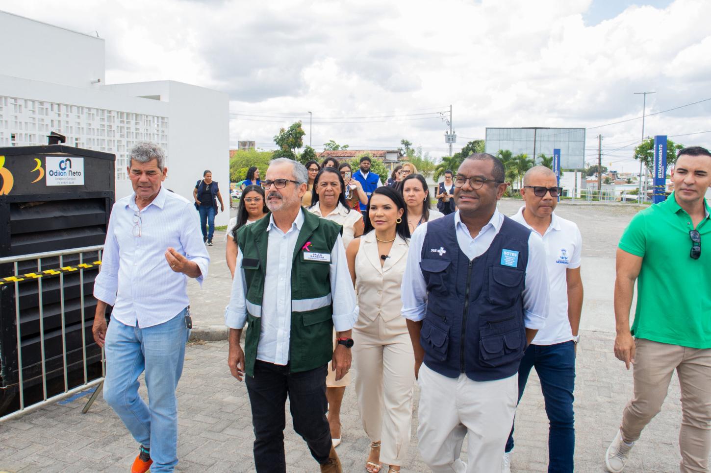Ministério da Saúde visita serviços do SUS e acompanha atendimentos em Serrinha