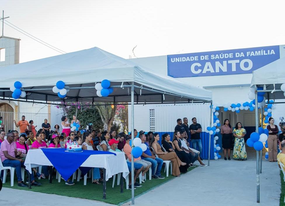 Prefeitura de Serrinha inaugura nova Unidade de Saúde da Família no povoado do Canto